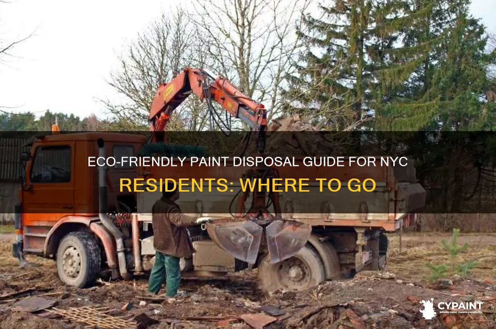 where do i dispose of paint in nyc