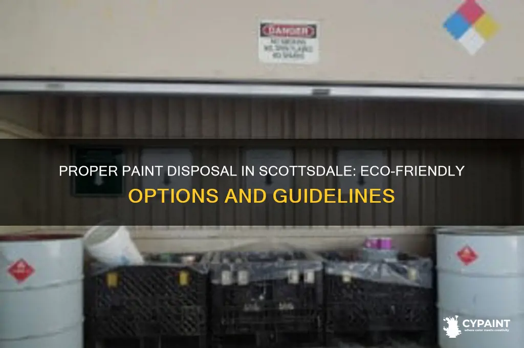 where do i dispose of paint in scottsdale