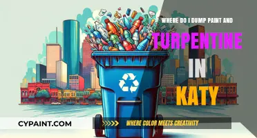 Safe Disposal of Paint and Turpentine in Katy: A Quick Guide