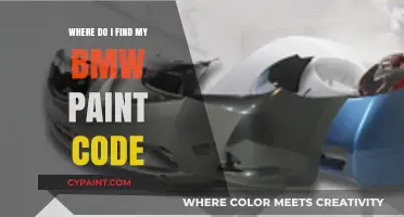 Locate Your BMW Paint Code: A Quick and Easy Guide