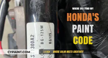 Locate Your Honda's Paint Code: A Quick and Easy Guide