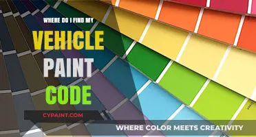 Locate Your Vehicle Paint Code: A Quick and Easy Guide