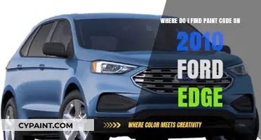 Decoding Your 2010 Ford Edge's Paint Code: A Simple Guide