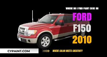 Decoding Your Ford F-150's Paint Code: A 2010 Model Guide
