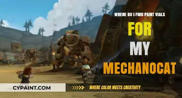 Where to Find Paint Vials for Your Mechanocat: A Guide