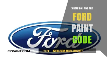 Locate Your Ford Paint Code: A Quick and Easy Guide