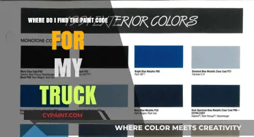 Decoding Your Truck's Paint Code: A Comprehensive Guide