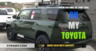 Decoding Your Toyota's Paint Code: A Step-by-Step Guide