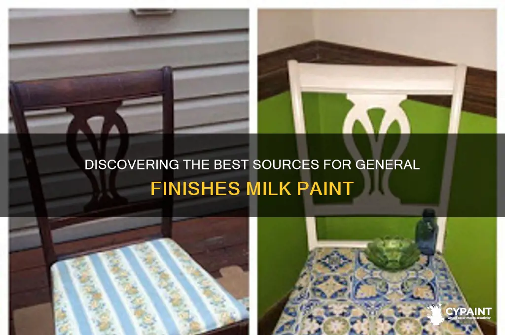 where do i fund general funishes milk paint
