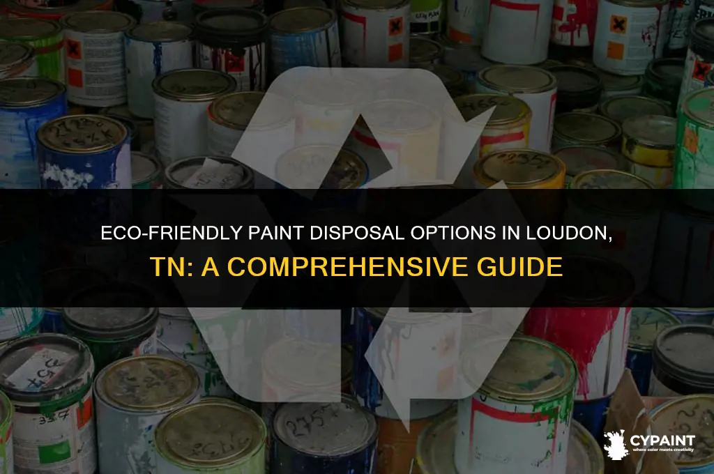 where do i ghet rid of paint in loudon tn