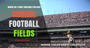 Marking the Boundaries: A Guide to Painting High School Football Field Sidelines