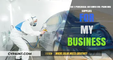 Where to Purchase Automotive Painting Supplies for Your Business