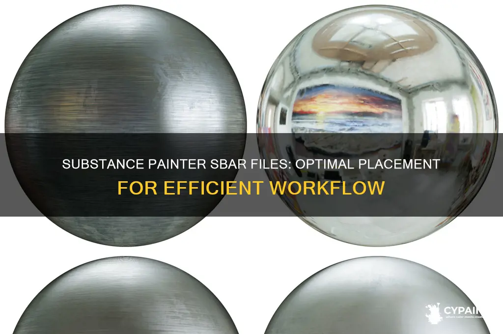 where do i put sbar files substance painter