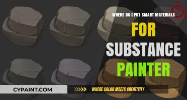 Strategic Placement of Smart Materials in Substance Painter for Optimal Results