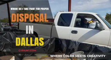 Eco-Friendly Disposal: Where to Take Paint in Dallas