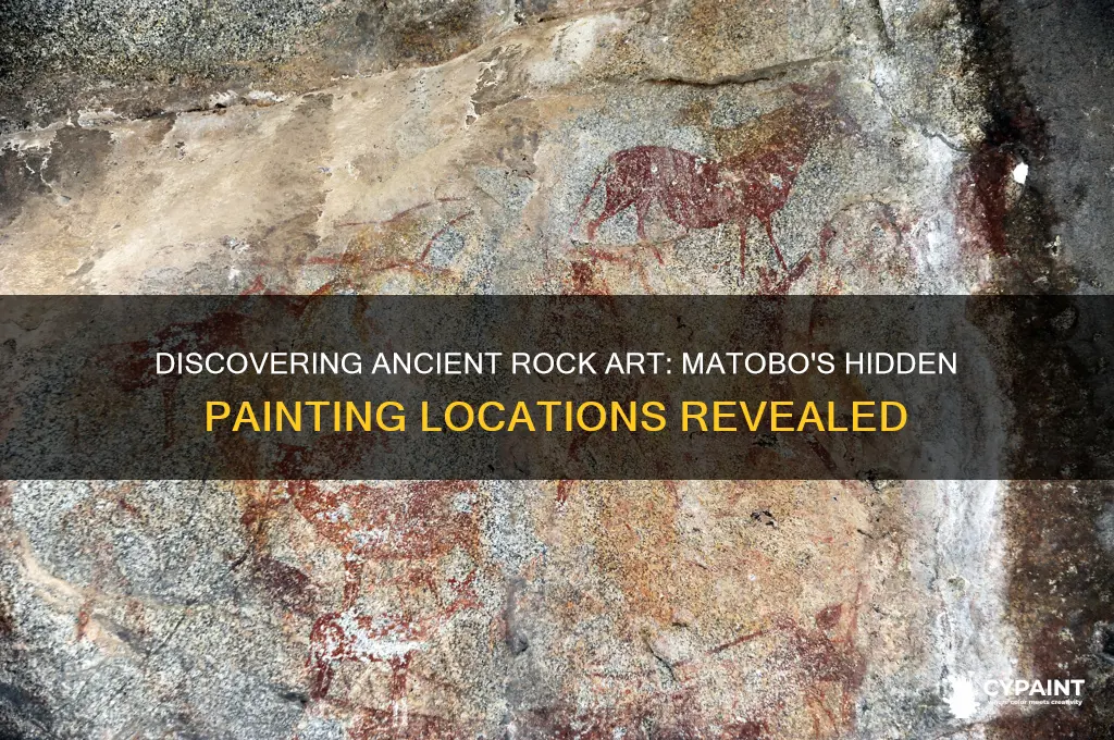 where do we find rock paintings in matobo