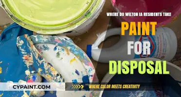 Where to Dispose of Paint in Wilton, IA: A Guide