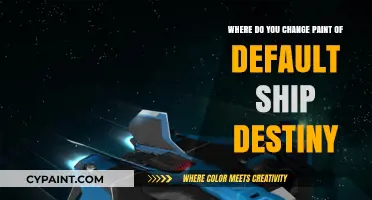 Customizing Your Ship's Destiny: Where to Change Default Paint Colors