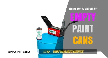 Proper Disposal of Empty Paint Cans: A Comprehensive Guide