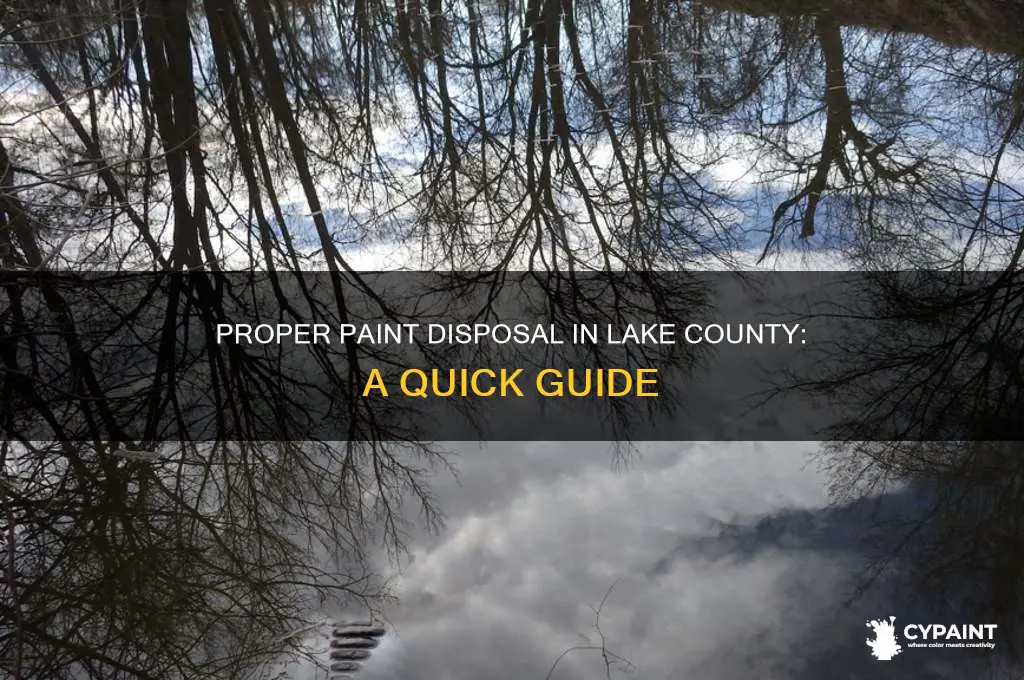 where do you dispose of paint in lake county
