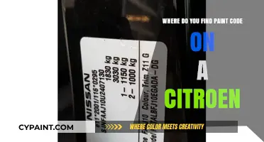 Locate Your Citroen's Paint Code: A Quick Guide