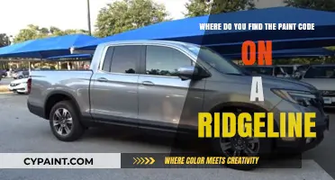 Decoding Your Ridgeline's Paint Code: A Step-by-Step Guide