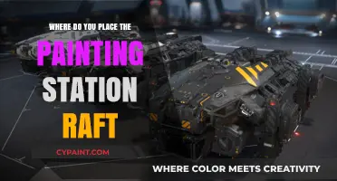 Optimal Placement Tips for Your Painting Station Raft Setup