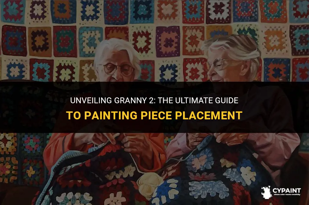 where do you put the painting pieces in granny 2