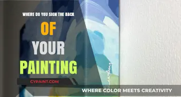 Where to Sign Your Painting: Mastering the Art of Signature Placement