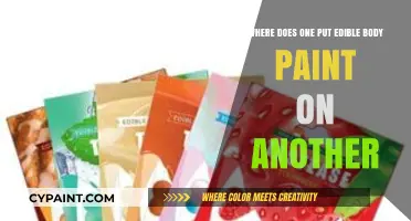 Creative Spots for Applying Edible Body Paint on Your Partner