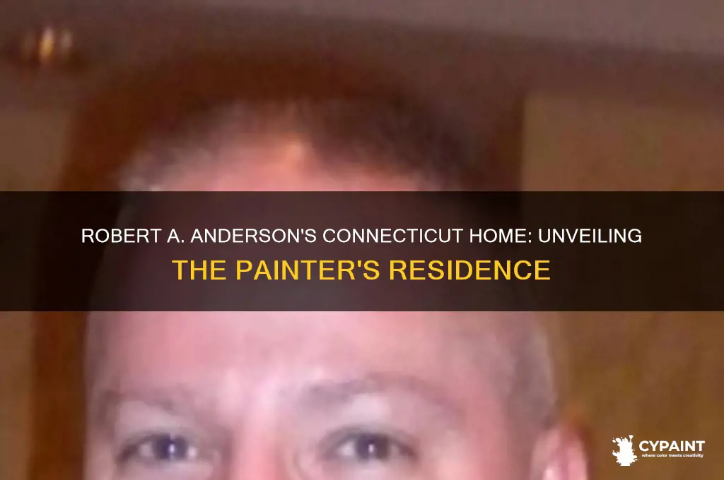 where does painter robert a anderson live connecticut