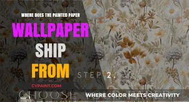 Where Does Painted Paper Wallpaper Ship From? A Global Journey