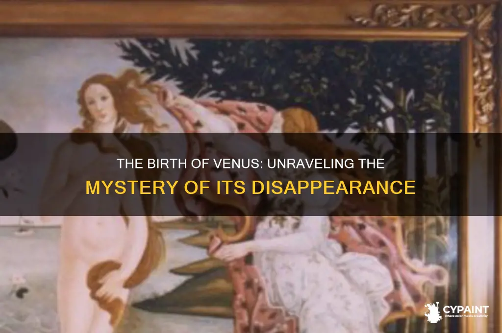 where has the painting the birth of venus goen