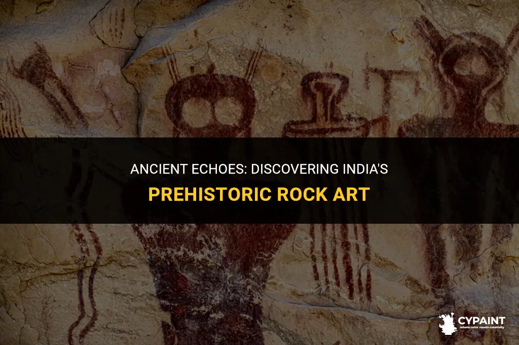where have the prehistoric rock paintings been found in india