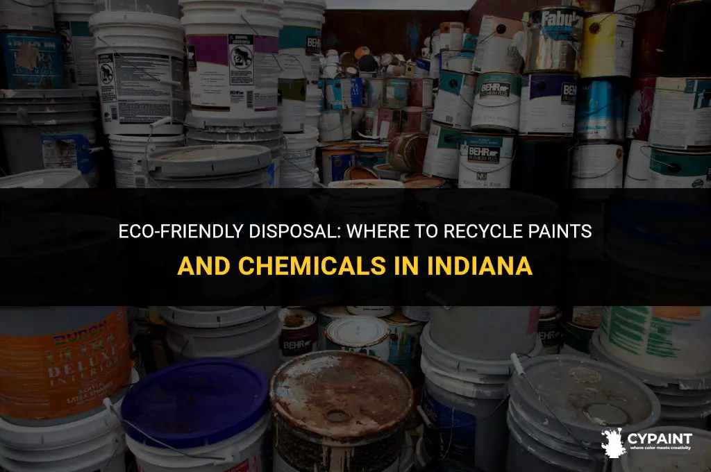 where i can dispose of paints and chemicals in indiana