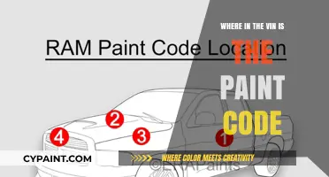 Finding Your Car's Paint Code: Decoding the VIN Location