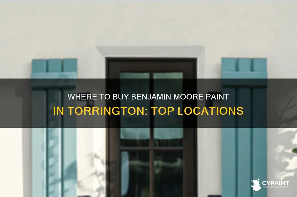 where in torrington is benjamin moore paint sold