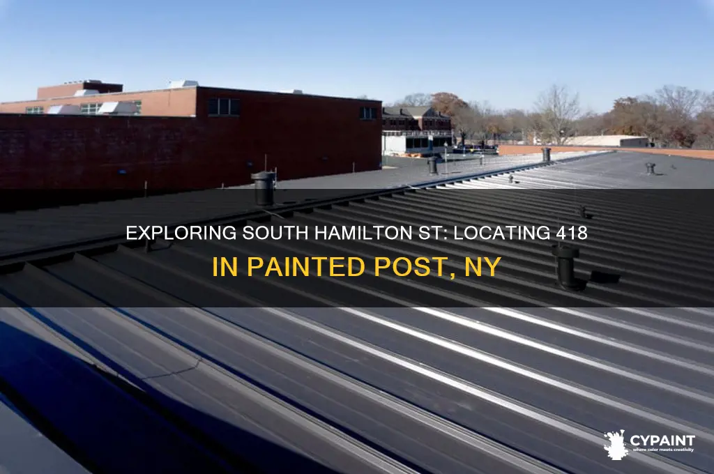 where is 418 south hamilton st painted post ny