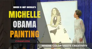 Discovering Amy Sherald's Iconic Michelle Obama Portrait Location