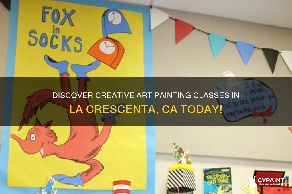 where is art painting class in la crescenta ca