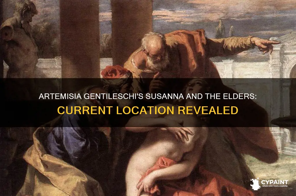 where is artemisia gentileschi susanna and elders painting