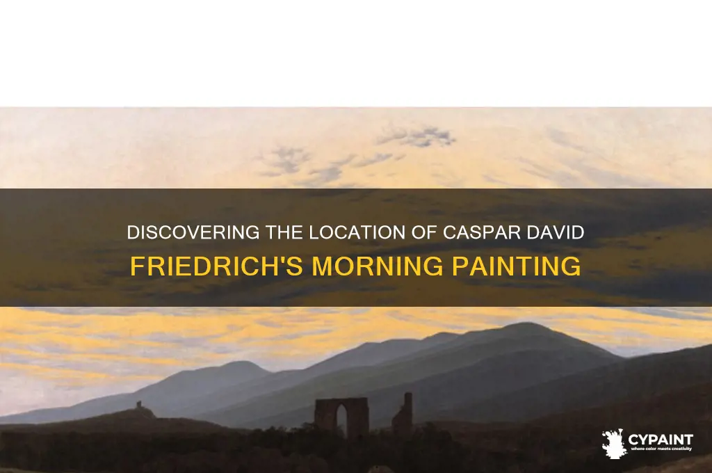 where is caspar david friendrichs morning painting located
