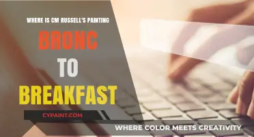 Discovering the Location of C.M. Russell's Iconic Painting 'Bronc to Breakfast