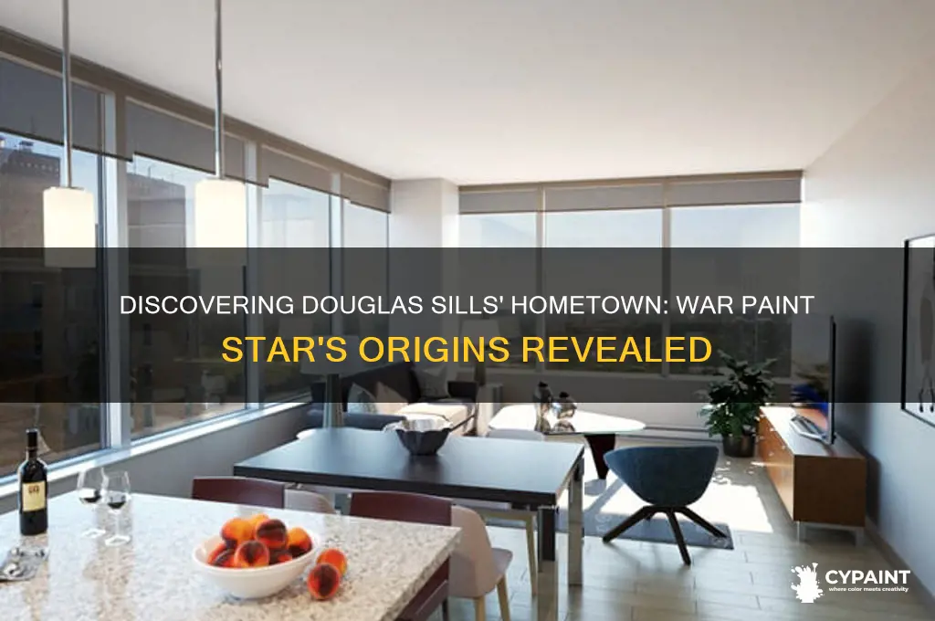 where is douglas sills of war paint originally from