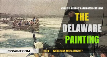 Discovering the Historic Location of George Washington's Delaware Crossing Painting