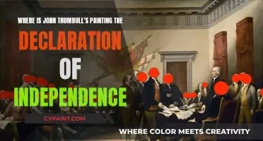 Unveiling the Location of John Trumbull's Iconic Declaration of Independence Painting