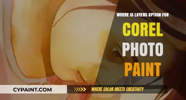 Finding the Layers Option in Corel Photo-Paint: A Quick Guide
