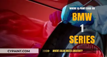 Finding Your BMW 1 Series Paint Code: A Quick Guide