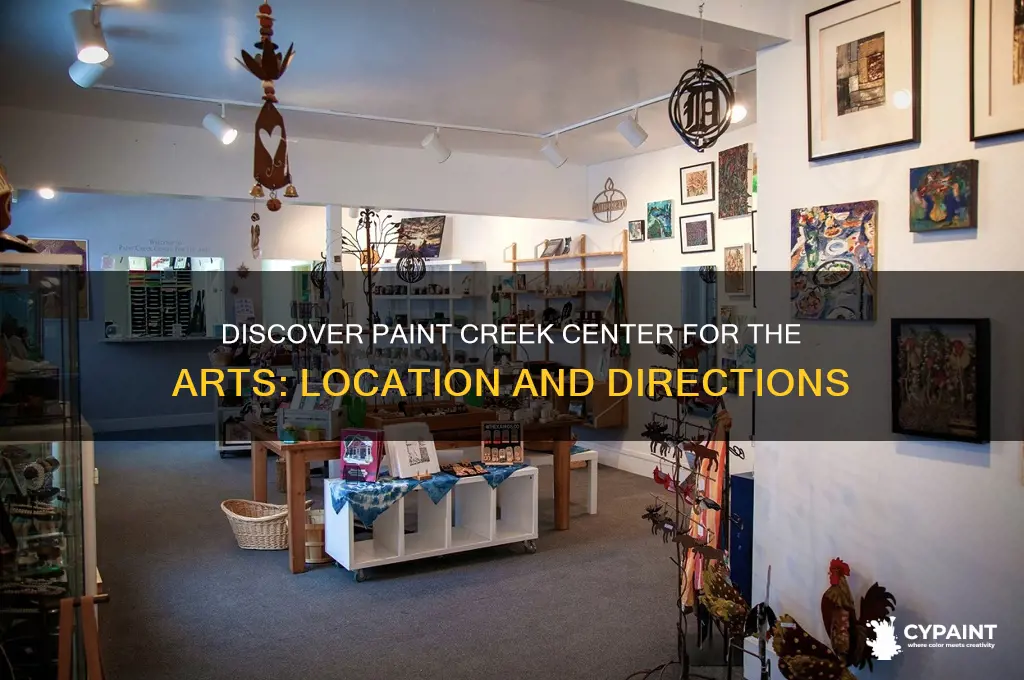 where is paint creek center for the arts