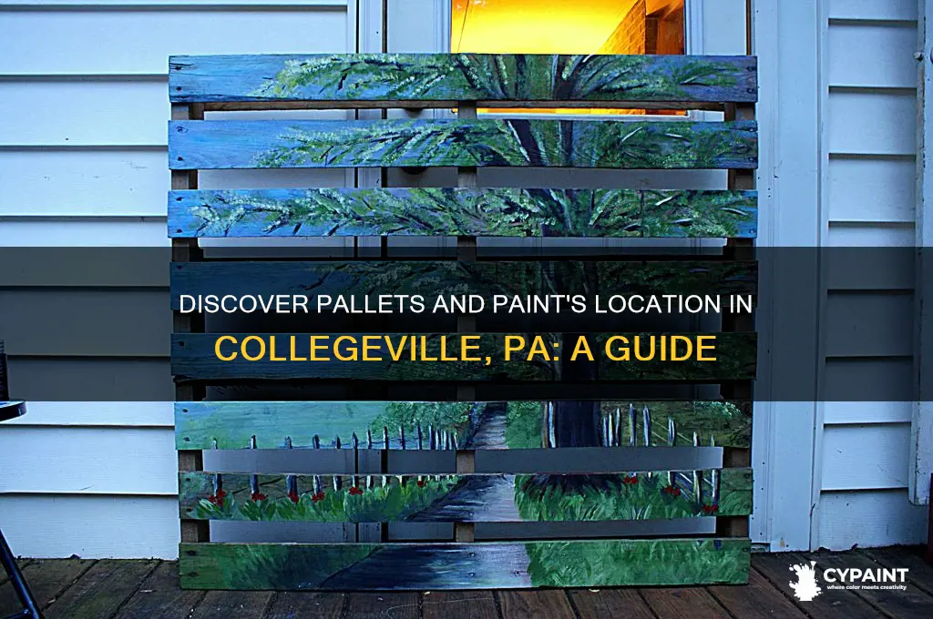 where is pallets and paint in collegevolle pa